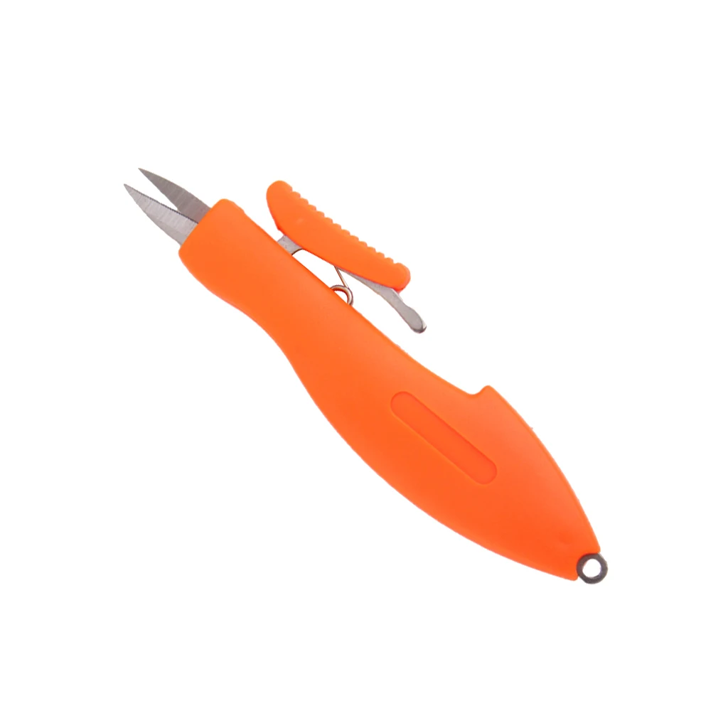 

Portable Fishing Line Cutters Scissor Sewing String Snips Tool Random Color