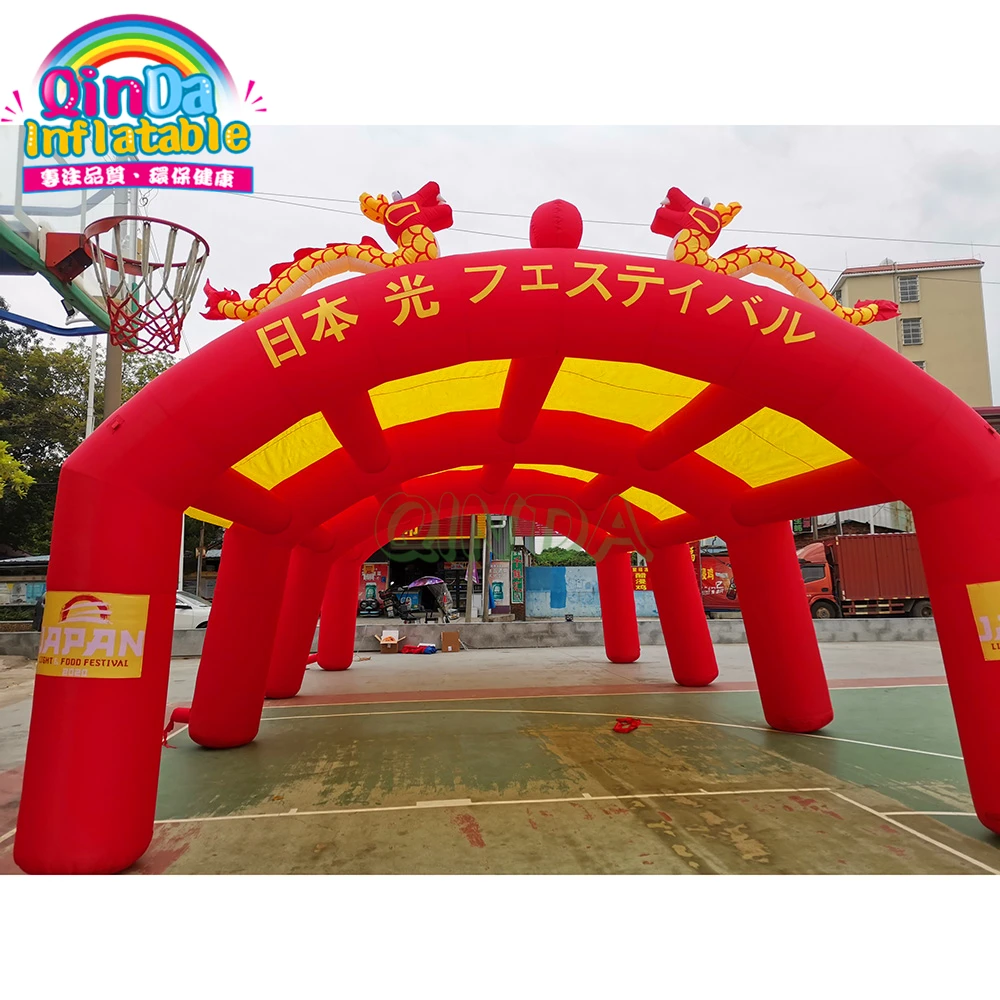 Надувная палатка-паук на заказ наружная реклама надувная купольная палатка igloo |