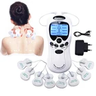 Электрический массажер для тела, импульсный акупунктурный цифровой терапевтический аппарат, массажер для шеи и спины, мышечный Стимулятор, терапия для похудения и расслабления