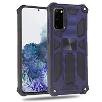 shockproof protector armor phone case for samsung galaxy note 20 ultra s20 plus fe with metal magnetic rugged bracket back cover