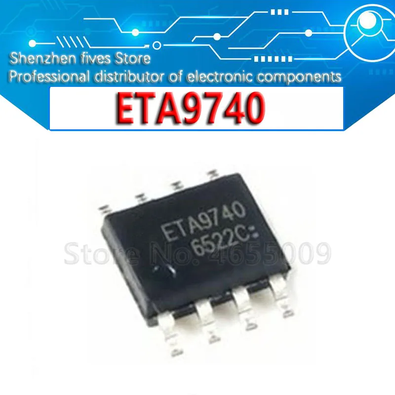 ETA9740 5V2A литиевая батарея от избыточного заряда и разрядки чип защиты короткого