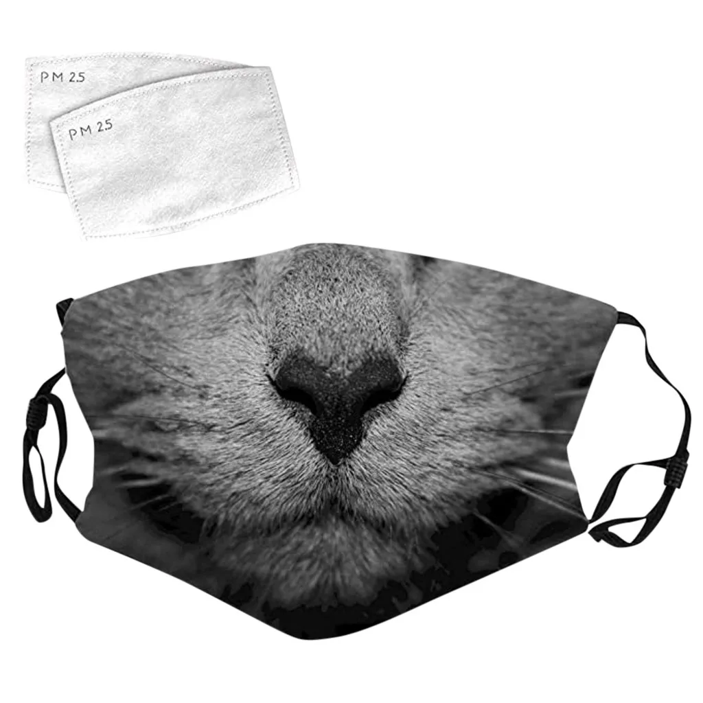 Маска с рисунком кошки маски для улицы Хэллоуина косплея лица | Тематическая