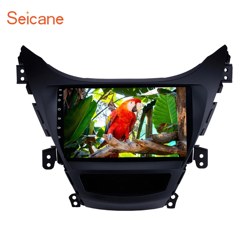 Seicane GPS автомобильный 2Din Android 9 0 HD Navi &quotавто радио для Hyundai Elantra 2011 2012 2013 DVD
