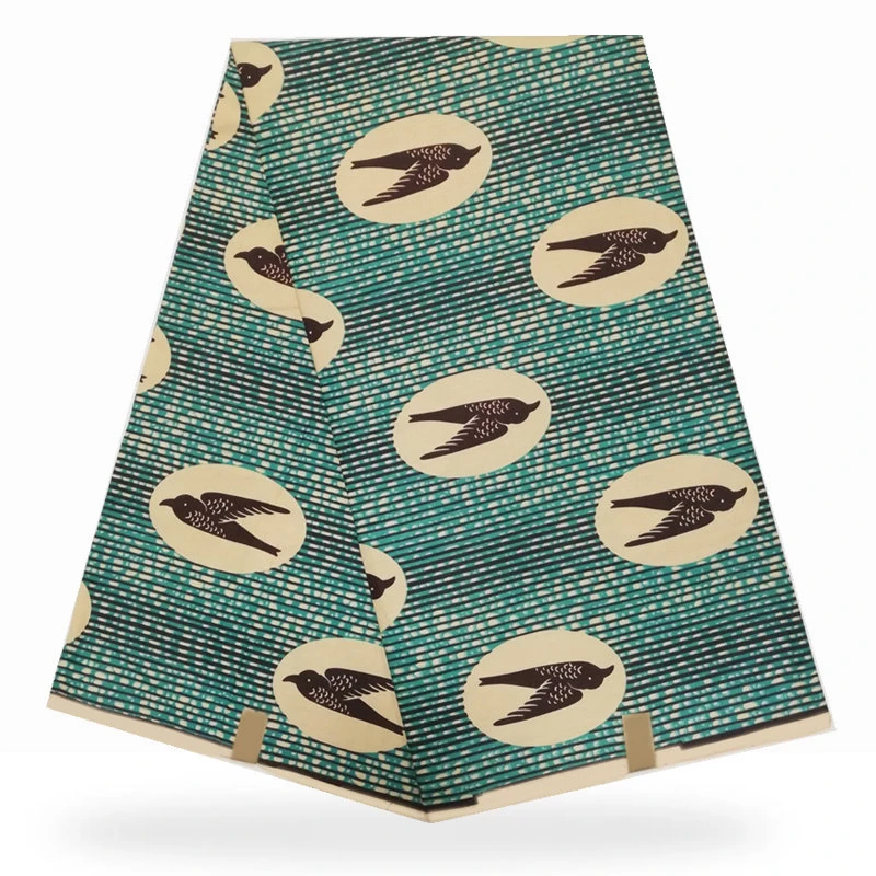 Miss L новейший стиль настоящая ткань Анкары африканская с принтом воска 6 ярдов/шт