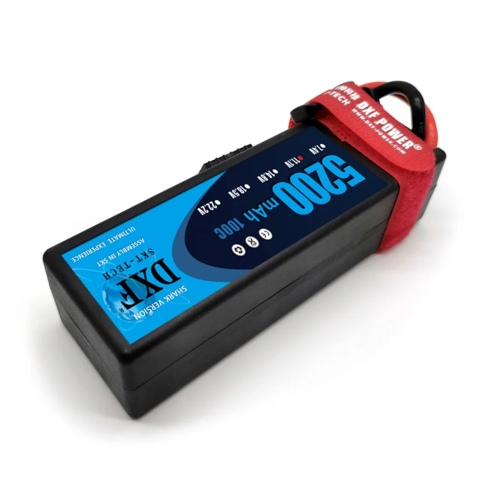 DXF 2 шт батарея lipo 2S 3S 7000mah 3500mah 11,1 V 5200mah Hardcase 100C 200C 11,1 V 2700mah 30C для дрона вертолета 1/8 RC автомобиля
