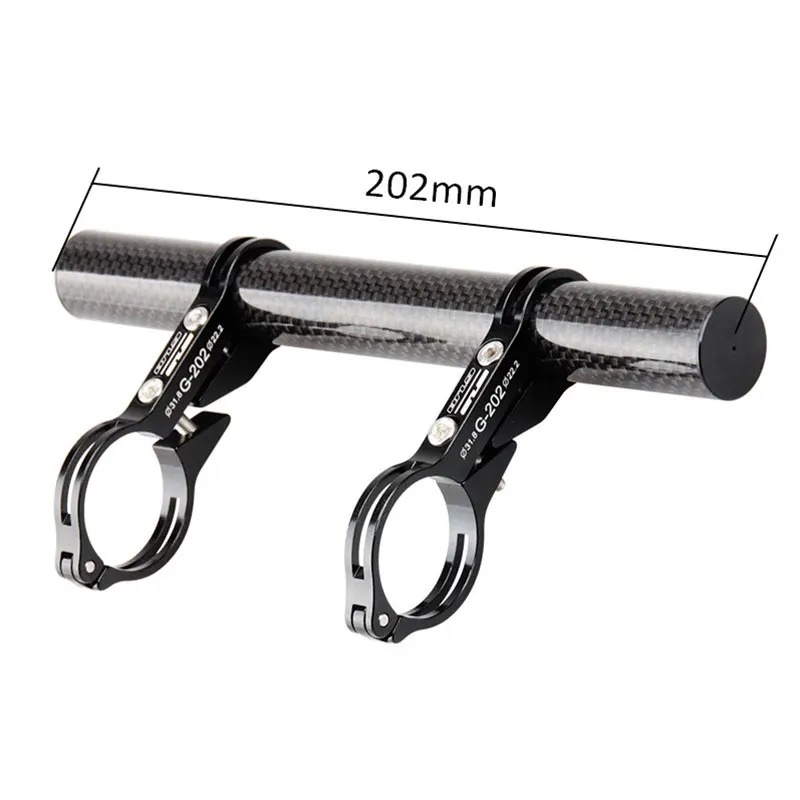 bicycle handlebar bracket 20cm gub g202 bike handlebar extender bell extension lamp holder cycle computer mount phone accessorie free global shipping