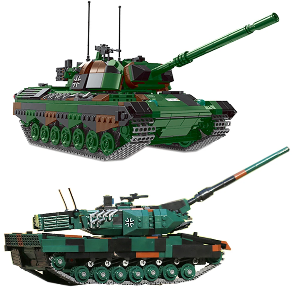 Новый Xingbao военный Книги об оружии серии 2 стиля Leopard 2A6 главный боевой танк