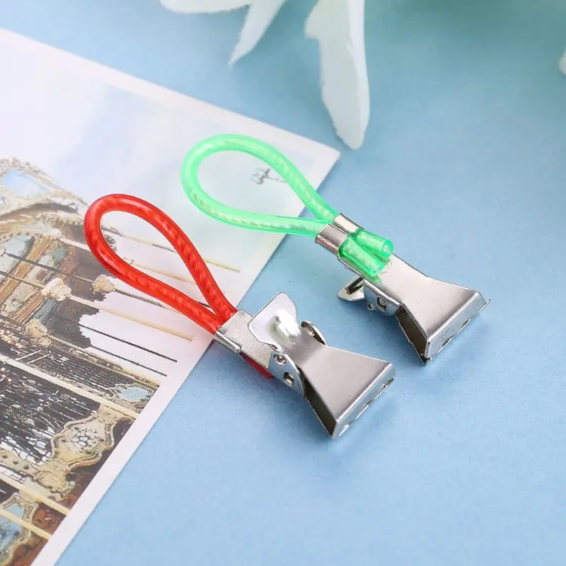 

5pcs Tea Towel Clips Pegs Hangers Clothes Hanging on Hooks Loops Hand Towels Organizer Kitchen Bathroom
