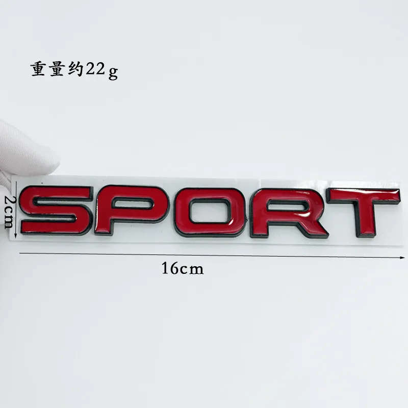 1 шт. спортивные буквы из металлического сплава хромированный автомобильный