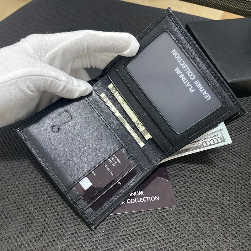 Кошелек MB из натуральной кожи для мужчин кредитница портмоне мужской бумажник с