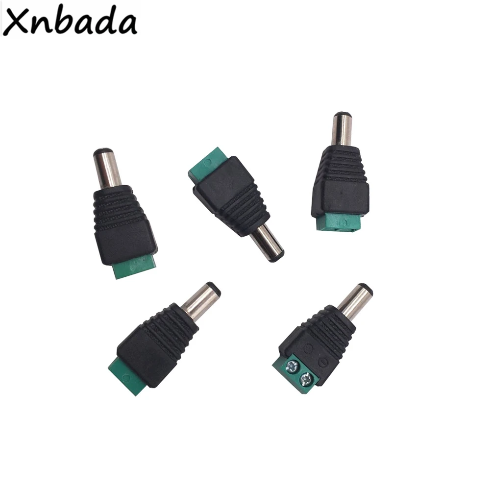 20 пар 2 1x5 5 мм разъемы постоянного тока гнездовой штекер питания разъем адаптера
