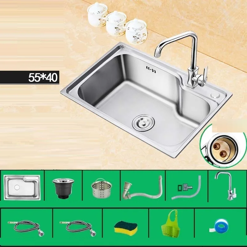 Para Acero inoxiable Torneira Gourmet Zlewozmywak Portatil кухонная раковина для посуды Lavabo Cuba Pia Cozinha Fregadero De