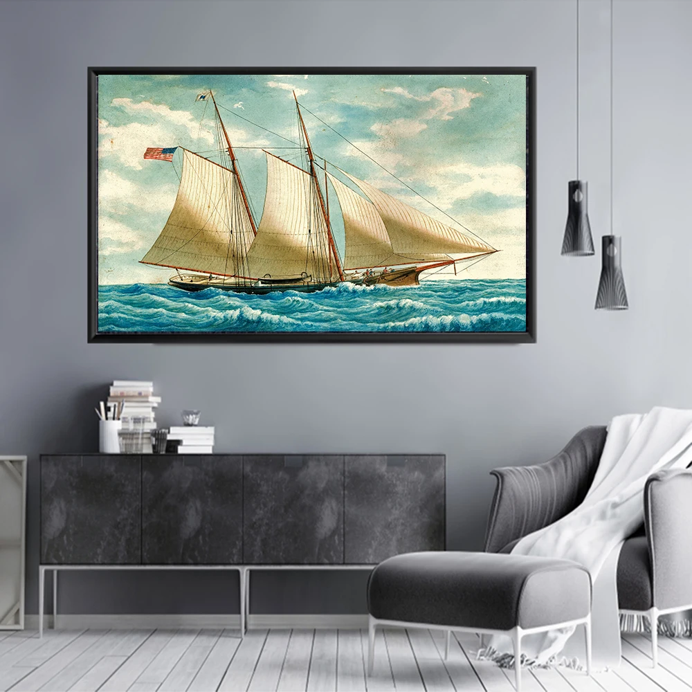 Картины на холсте Ван Гога рыбалка лодка пляже картины репродукции стене морской