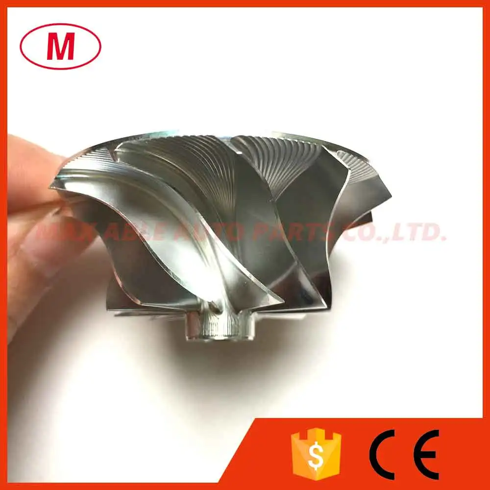 K04 5304-123-2032 34.53/50.96mm 11+0 blades Turbo Aluminum 2618/Milling/Billet compressor wheel for turbocharger 5303-970-0048 | Автомобили