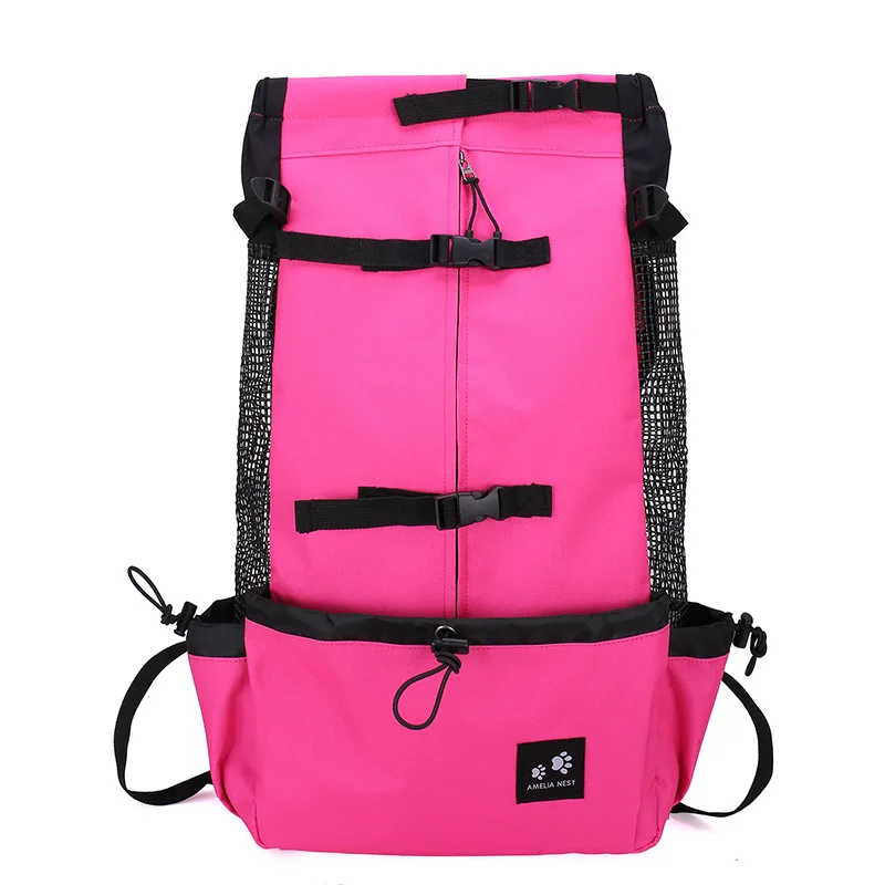 

Polyester Pet Backpack Carrier For Dog Ventilate Washable Travel Dog Bag Carrying For Animal Small Medium Dog Bulldog Puppy ZA68