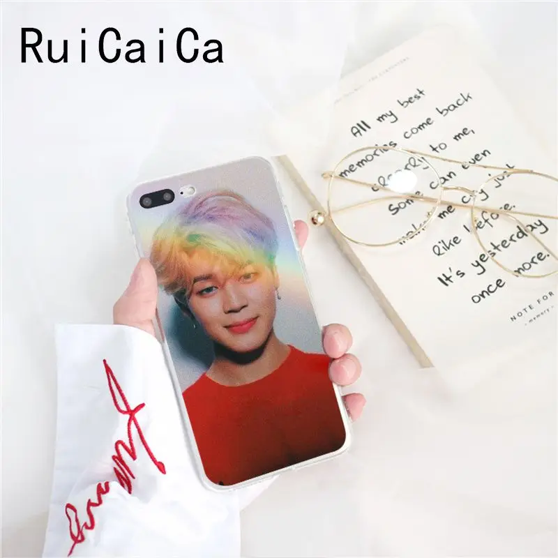 Ruicaica KPOP Jin SUGA j-hope RM Jimin V JungKook чехол для телефона для iPhone X XS MAX 6 6s 7 7plus 8 8Plus 5 5S SE XR 10