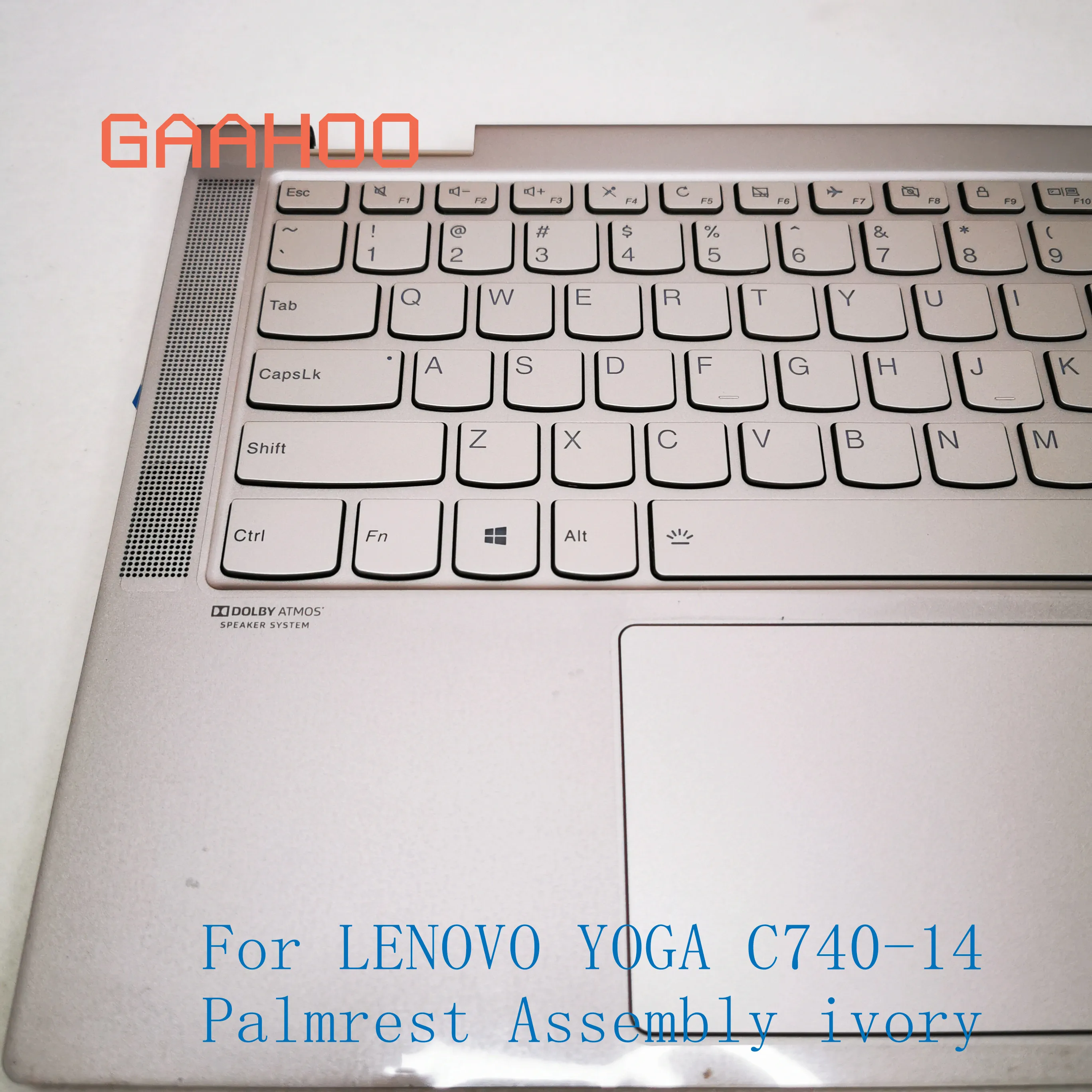 Нам IND Backligt клавиатура прозрачная защита для экрана LENOVO YOGA C740-14 и Упор рук в сборе