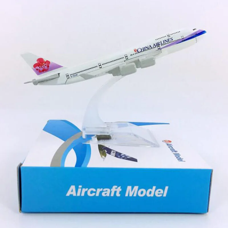 Коллекция 1:400 Boeing B747 400 модель китайские авиалинии с базой Airbus 16 см металлический