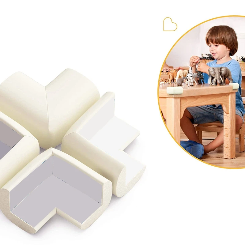 

8Pcs Baby Safety Protection Thickened Anti-Collision Corner Table Corner Protective Sleeve Sponge Protection Corner