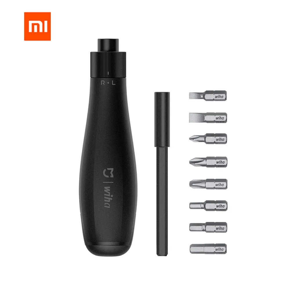 Шуруповерт Xiaomi Mijia Wiha 8 в 1 отвертка с храповым механизмом домашние высокоточные
