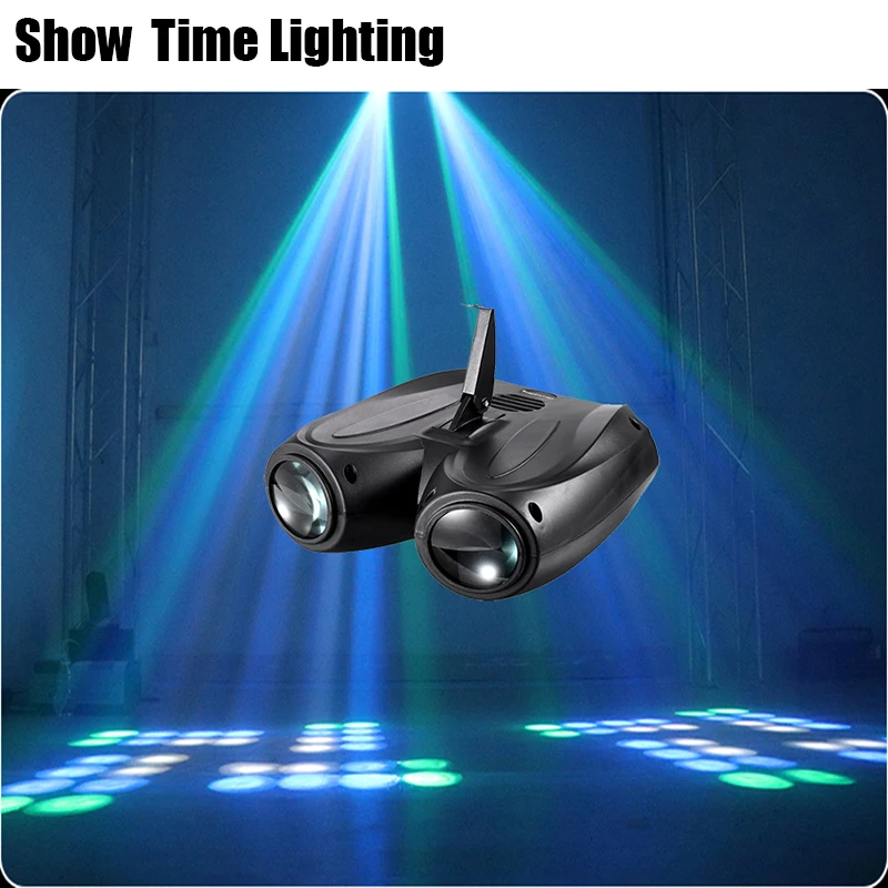 Диджей светодиодный двойной головкой дирижабль лунный Цветочный Свет домашнего