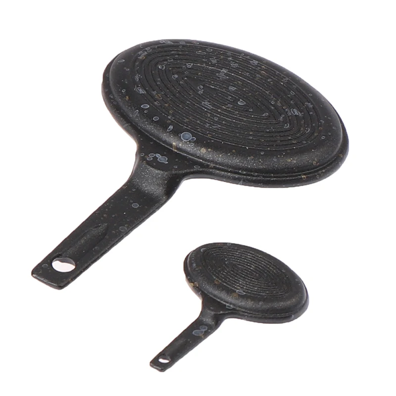 1:12 Кукольный домик миниатюрная мини двойная дыра сковорода модель кухонные