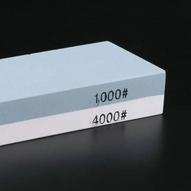 Точилка для каменных ножей 1000 & 4000 двухсторонний точильный камень с нескользящим