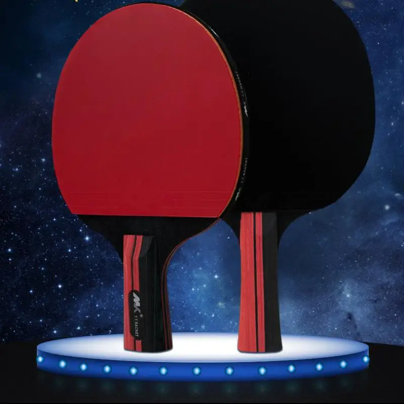 Ракетка для пинг понга резиновая нано углеродистая ракетка настольного тенниса