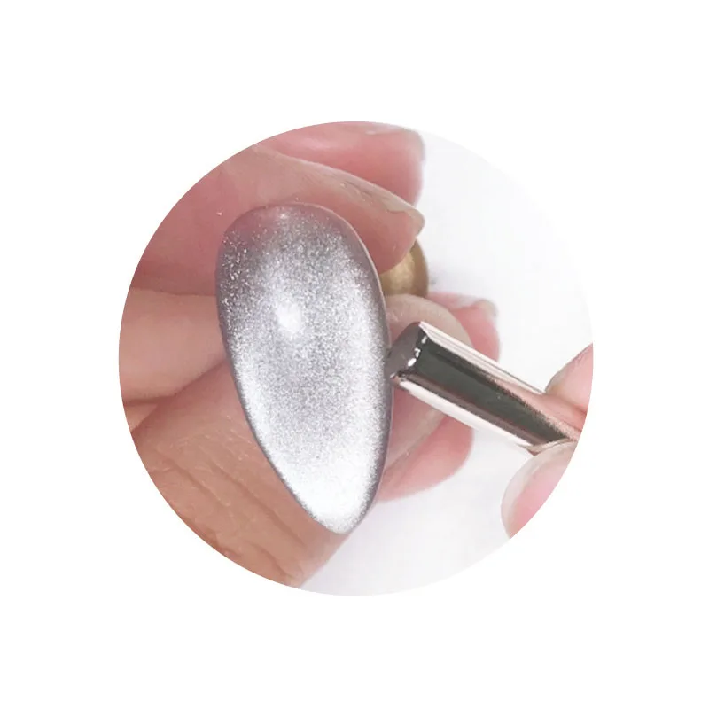 Цилиндрическая магнитная палочка для дизайна ногтей металлический 3D эффект