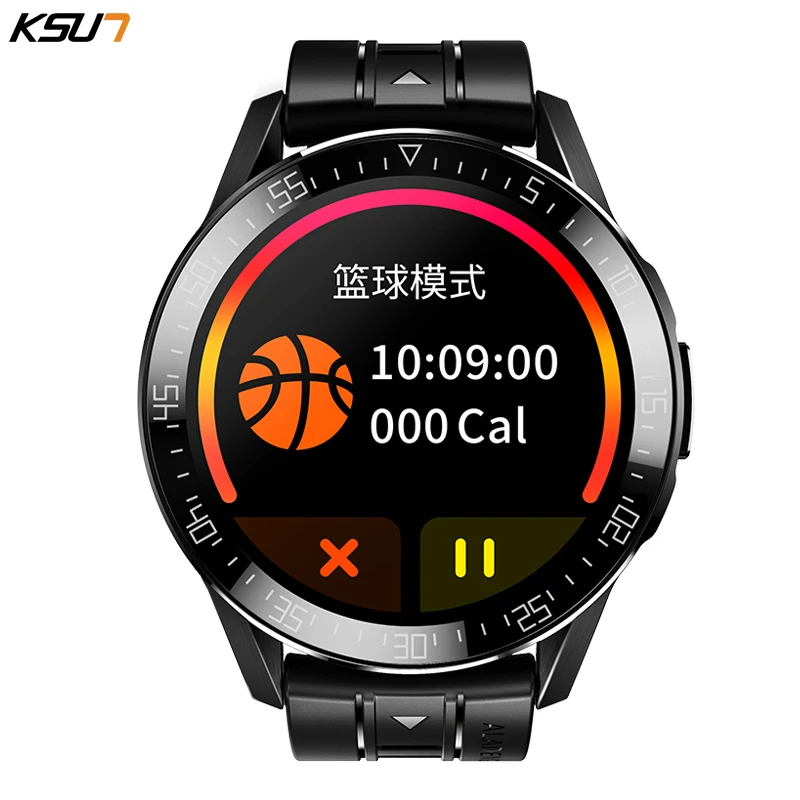 

KSUN Smart Watch Bluetooth Music Men Women Blood Pressure Heart Rate Heart Rate Monitor Fitness Sport Watches Activity Tracker S