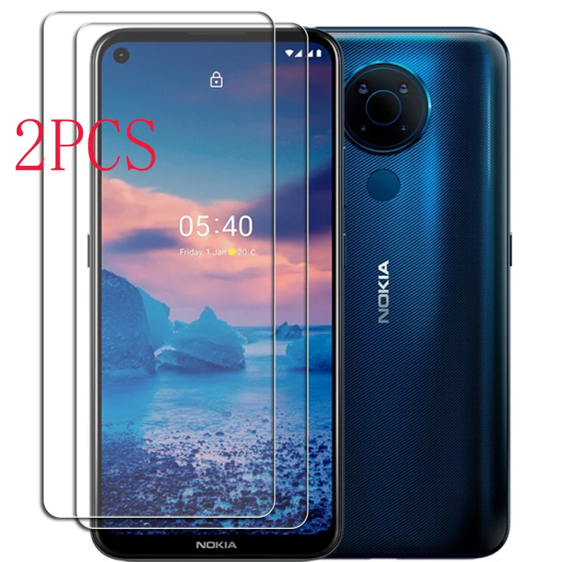 

For Nokia 5.4 Tempered Glass Protective ON Nokia5.4 TA-1333, TA-1340 6.39INCH Screen Protector Phone Cover Film