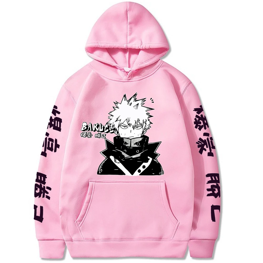 

2021 Japan Anime Cartoon My Hero Academia Hoodies Sweatshirts Men / Women Long Sleeves Pullover Unisex Hip Hop Casual Hoody