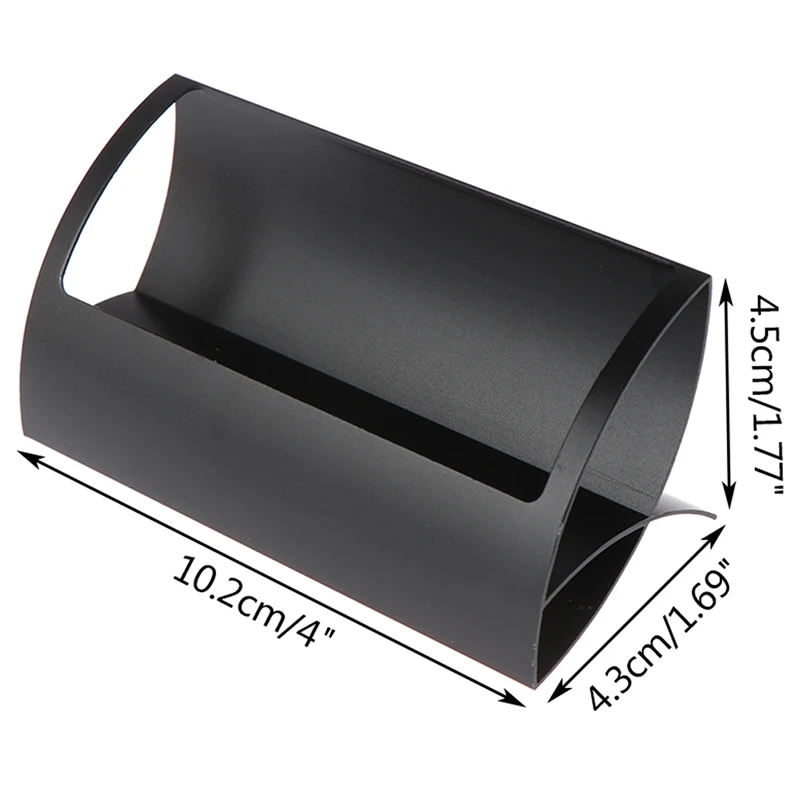 

1Pc Metal Display Stand Card Holder Metallic Desktop Business Card Holder Desk Shelf Box Storage DropShipping