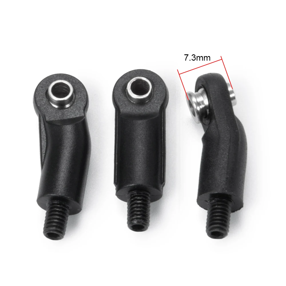 Pаспродажа AXSPEED 10 шт. ЧПУ алюминиевое соединение стержня для осевого SCX10 II 90046 90047 313 мм Колесная база 1/10 RC Гусеничный автомобиль обновленные детали