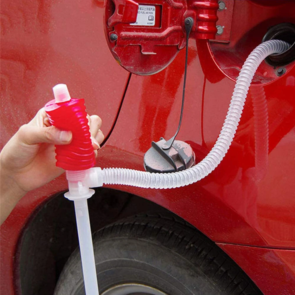 Ручной Сифон для автомобиля грузовика шланг переносной сифонный насос
