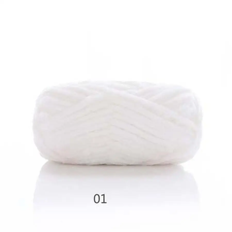 100 г/мяч Толстая синель пряжа для детей ручное вязание золотой бархат Пряжа