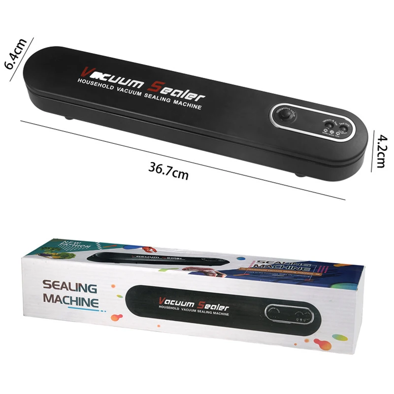 

Vacuum Sealer Packaging Machine 220V/110V Household Automatic Food Film Sealer Vacuum Packer Keep Food Fresh Food Vacuum Sealer