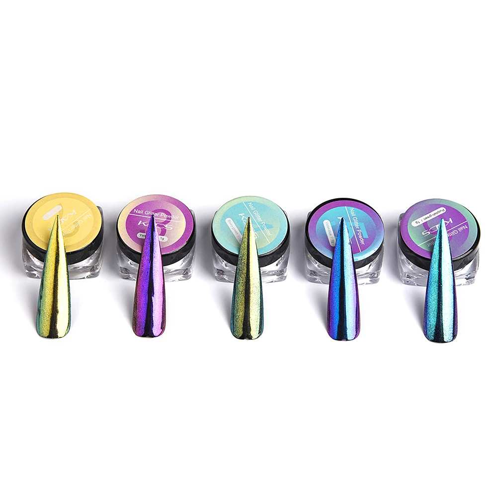 Роллинг зеркальный порошок Лазерная пыль пигмент блестящий металлик аксессуары