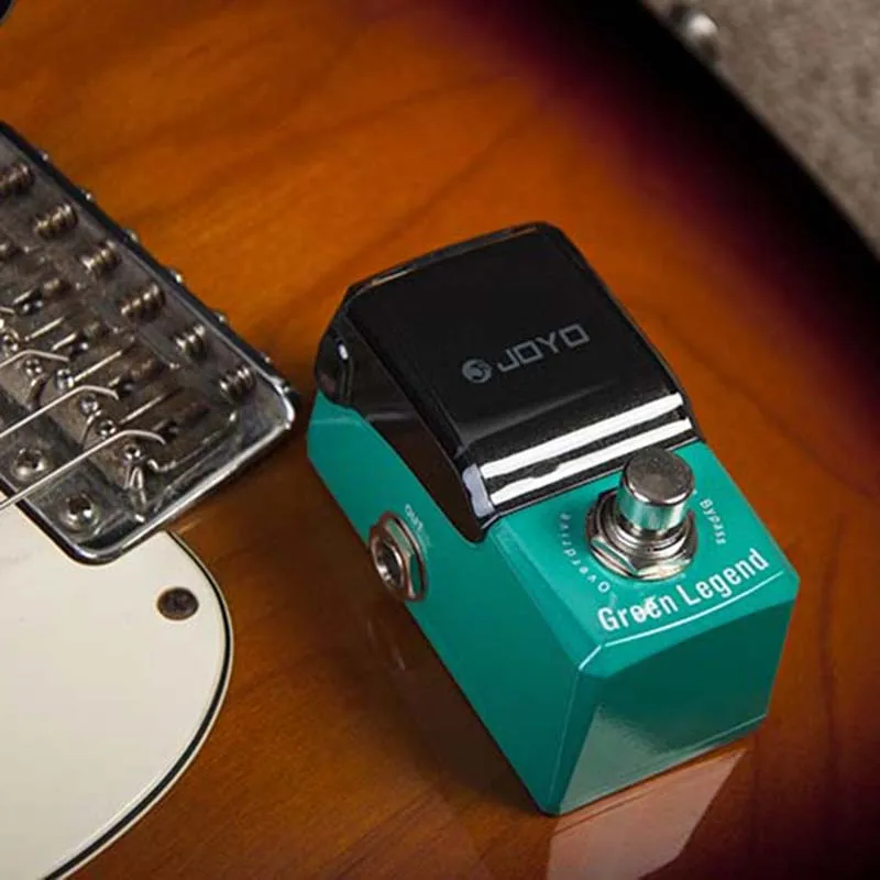 JOYO JF 319 Green Legend Effect гитарная педаль мини дизайн с настоящими байпасными гитарными
