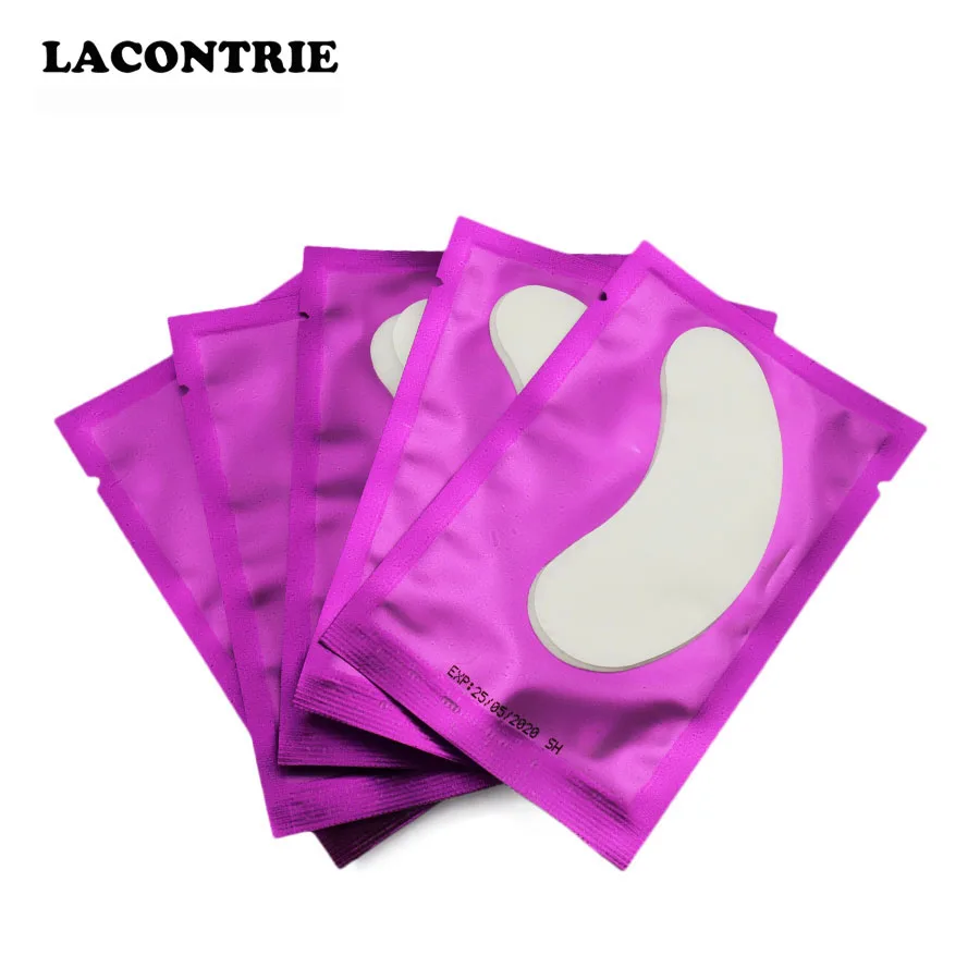 50/100 шт. подушечки для глаз набор патчей оптовая продажа ресниц наращивания