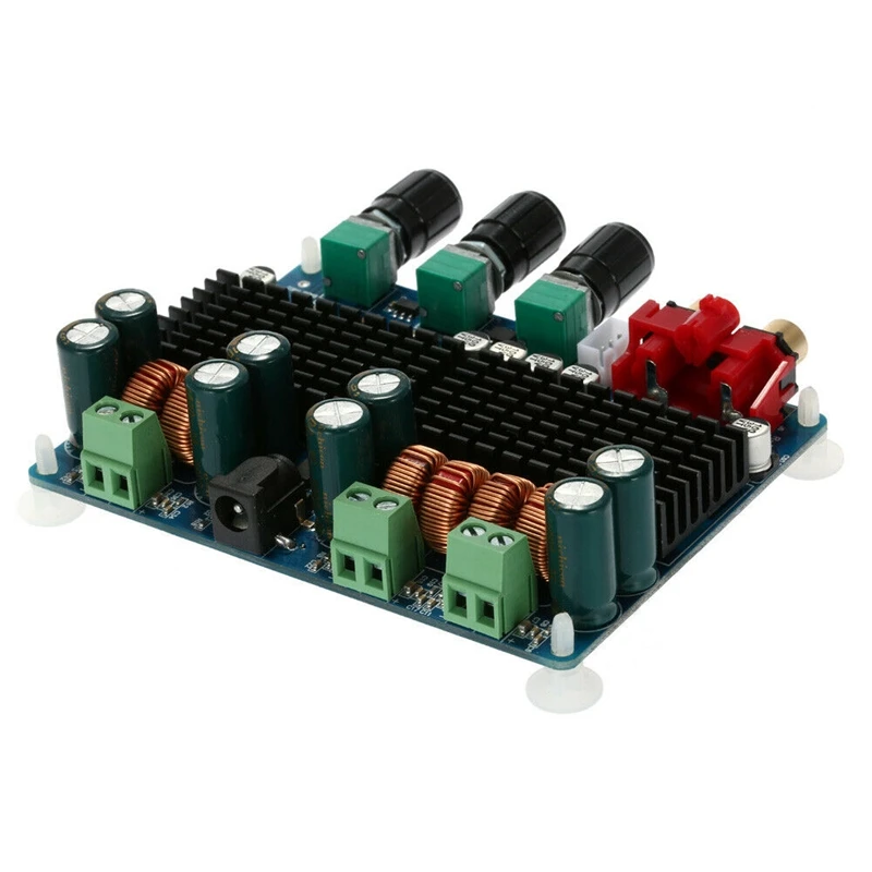 Качественный усилитель мощности звука плата 2 1 канальный цифровой сабвуфер