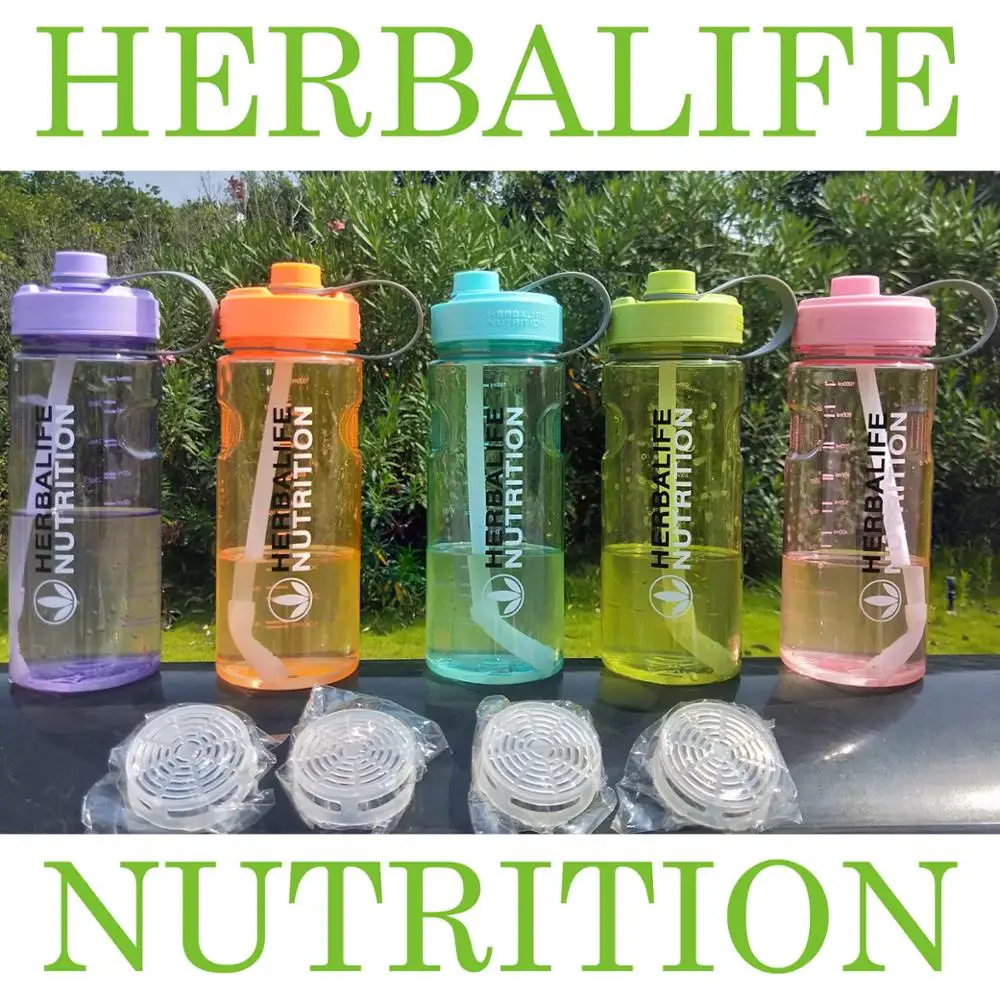 Herbalife питательная 24Fit 1000 мл 2000 молочный встряхиватель бутылка с соломой внутри