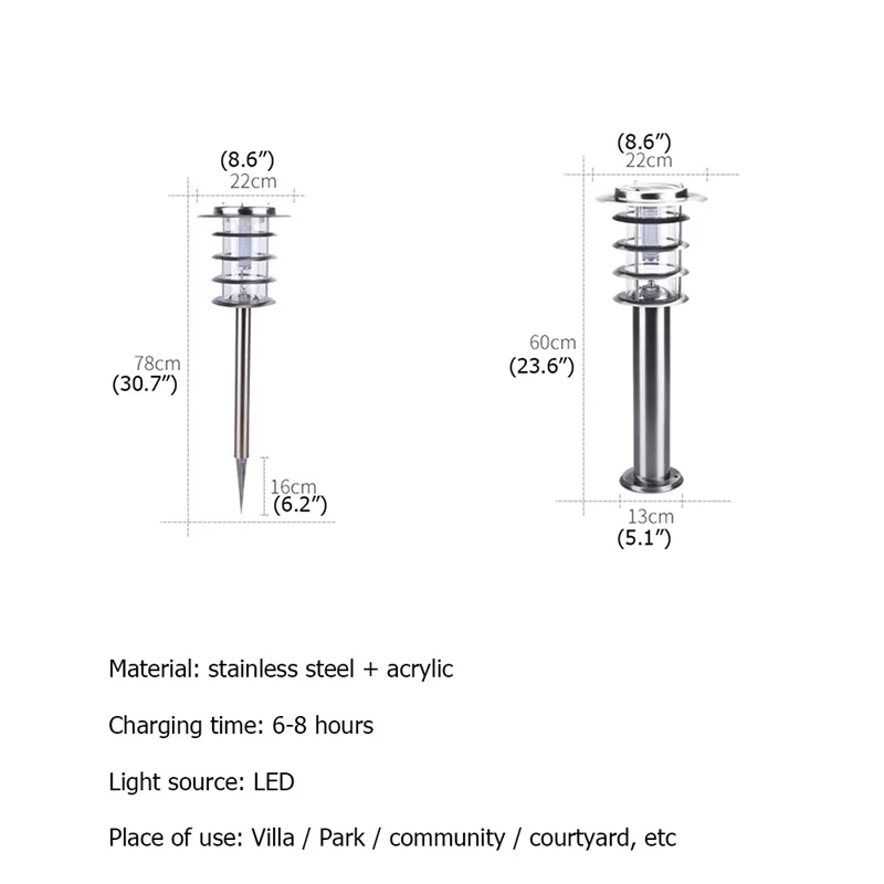 Уличный светильник на солнечной батарее OUFULA современный светодиодный