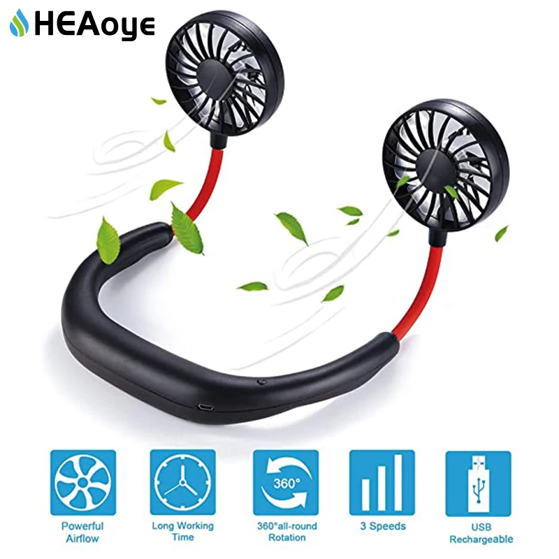 Портативный мини вентилятор 2000 с USB перезаряжаемый маленький портативный для