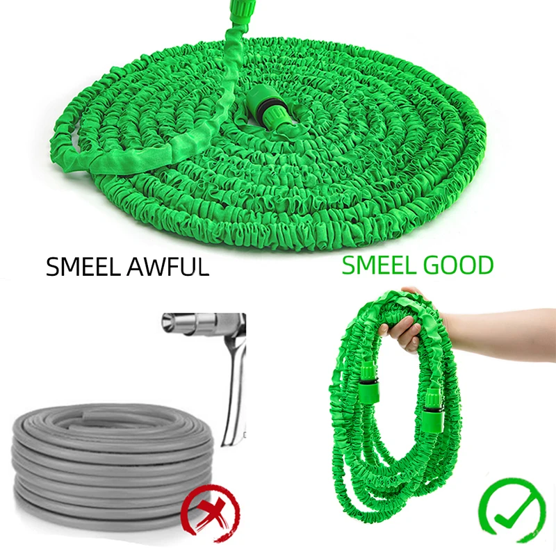 Водяной пистолет высокого давления растягивающийся гибкий садовый