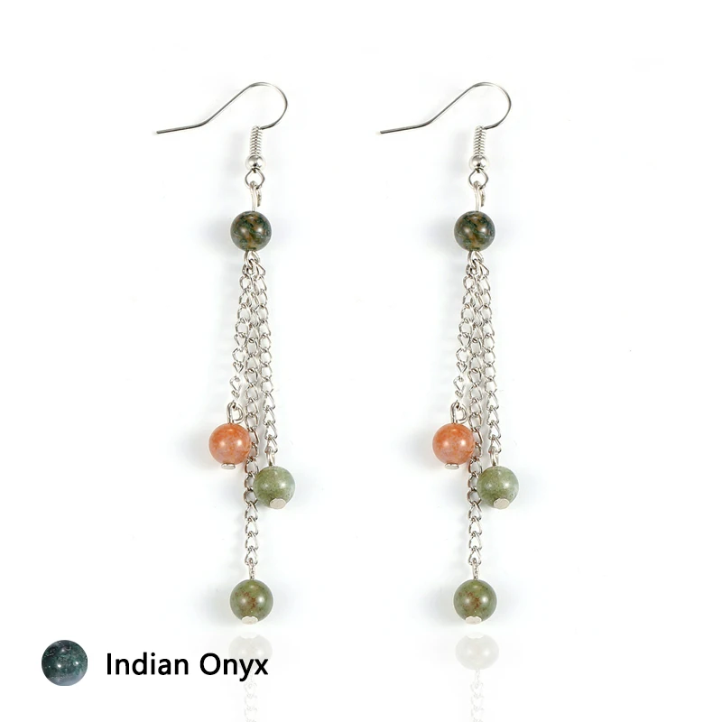 Женская обувь из натурального камня с украшением в виде кристаллов оникс висячие