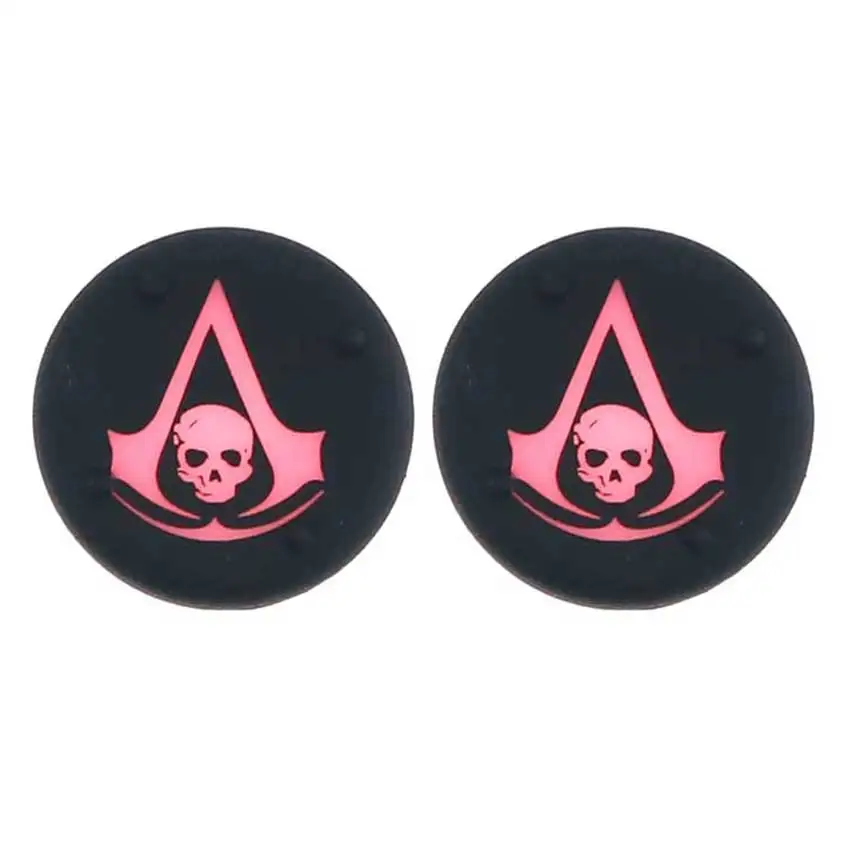 JCD 2PCS Thumb Stick Grips Cover For PS4 Pro Slim Silicone Analog Joystick Cap Cases Xbox one 360 PS3 Accessories | Электроника