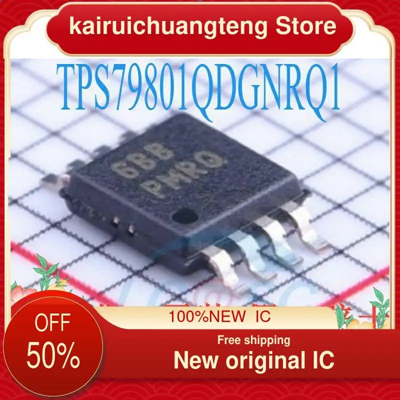 

10-200PCS TPS79801QDGNRQ1 TSSOP-8 PMRQ New original IC