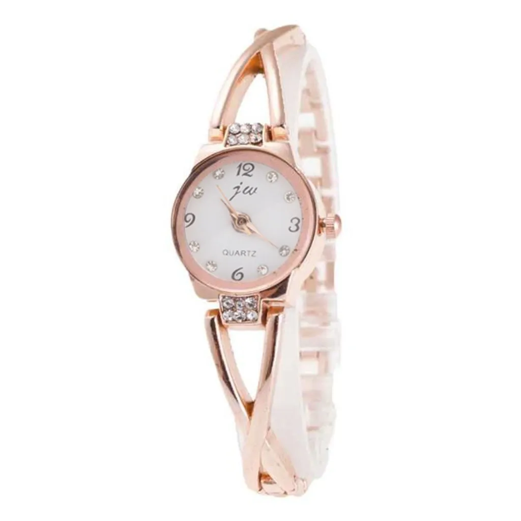 Женские часы женские Стразы в стиле хип хоп люксовый бренд кварцевые золотые