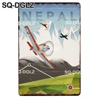 Металлическая табличка SQ-DGLZ, непальская, винтажная жестяная вывеска, Декор для дома, стены, бара, металлический постер, для паба
